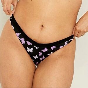 PINK V Front Swim Bottom Butterfly NWT XXL